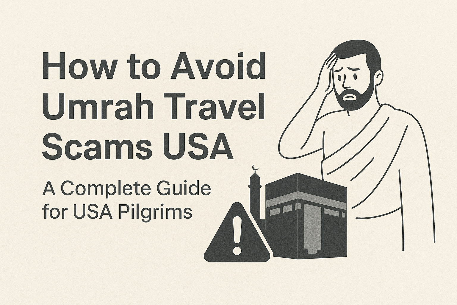 avoid Umrah travel scams USA