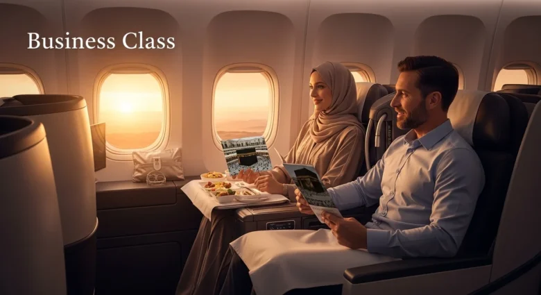 Complete Guide to Business Class Umrah Package from USA – Flights & 5 Star Hotels 2 Business Class Umrah Package USA guide